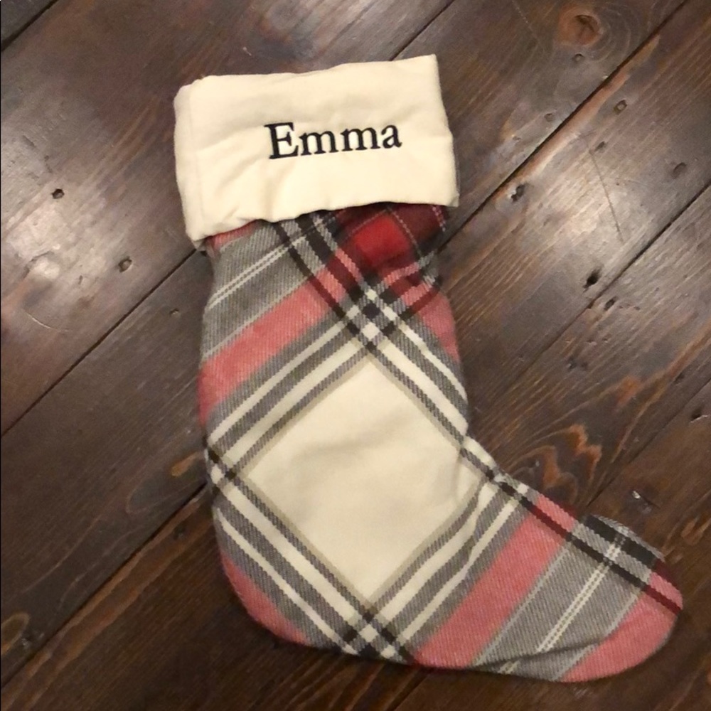 Monogram stocking for Christmas - brand NEW